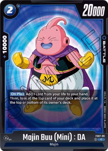 Majin Buu (Mini) : DA (FS07-09), Starter Deck 7: Vegeta (Mini) — DB Fusion card price