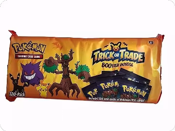 Trick or Trade BOOster Bundle 2024 (120 ct), Trick or Trade BOOster Bundle 2024 — Pokémon sealed product price