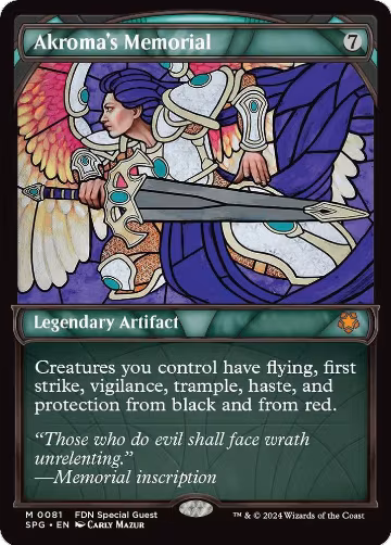 Akroma's Memorial (Showcase) (81), Special Guests — Magic card price