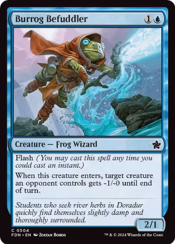 Burrog Befuddler (504), Foundations — Magic card price