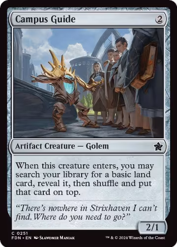 Campus Guide (251), Foundations — Magic card price