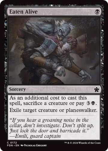 Eaten Alive (172), Foundations — Magic card price