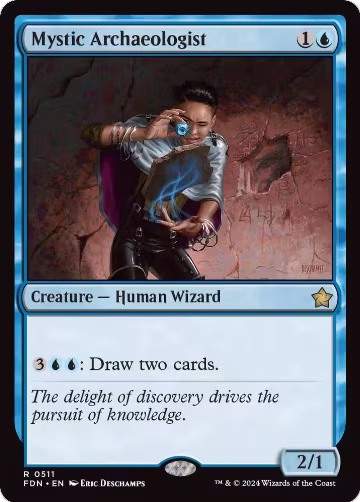 Mystic Archaeologist (511), Foundations — Magic card price