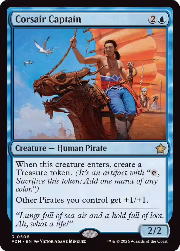 Corsair Captain (506), Foundations — Magic card price