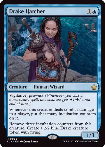 Drake Hatcher (35), Foundations — Magic card price