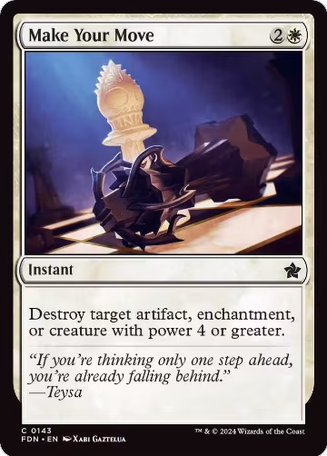 Make Your Move (143), Foundations — Magic card price