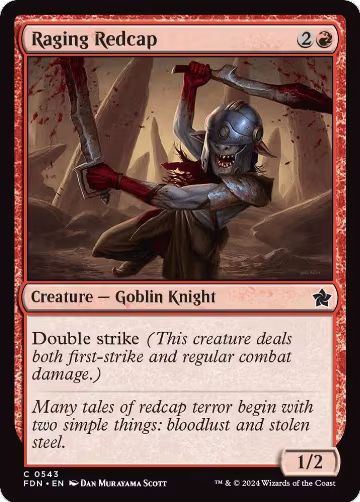 Raging Redcap (543), Foundations — Magic card price