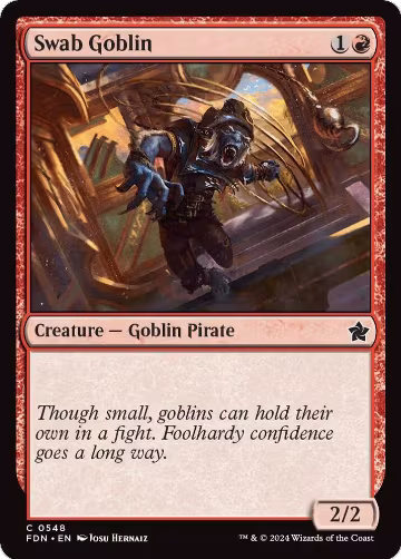 Swab Goblin (548), Foundations — Magic card price