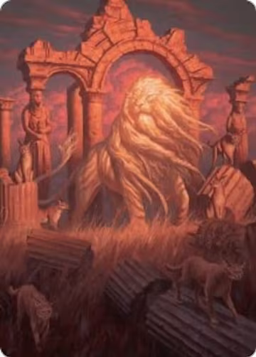 Arahbo, the First Fang Art Card (26/54) (26), Art Series: Foundations — Magic card price