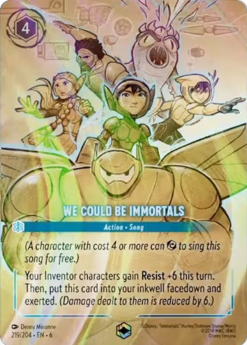 We Could Be Immortals (Enchanted) (219/204) — card price