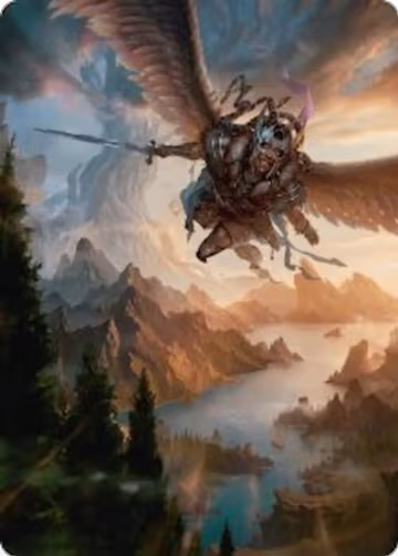 Youthful Valkyrie Art Card (28/54) (28), Art Series: Foundations — Magic card price