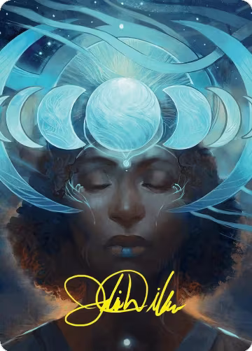 Lunar Insight Art Card (31/54) (Gold-Stamped Signature) (31), Art Series: Foundations — Magic card price