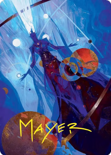 Omniscience Art Card (32/54) (Gold-Stamped Signature) (32), Art Series: Foundations — Magic card price