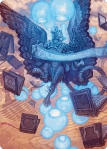 Sphinx of Forgotten Lore Art Card (33/54) (33), Art Series: Foundations — Magic card price