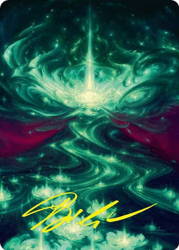 Genesis Wave Art Card (54/54) (Gold-Stamped Signature) (40), Art Series: Foundations — Magic card price