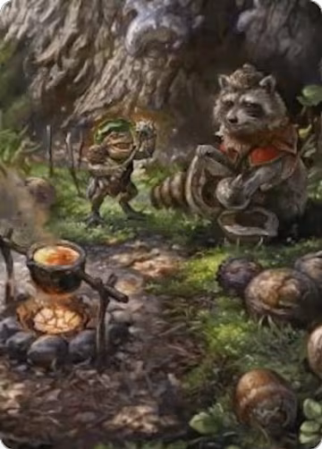 Sylvan Scavenging Art Card (46/54) (46), Art Series: Foundations — Magic card price