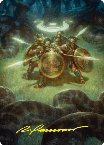Anthem of Champions Art Card (47/54) (Gold-Stamped Signature) (47), Art Series: Foundations — Magic card price