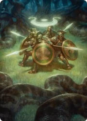 Anthem of Champions Art Card (47/54) (47), Art Series: Foundations — Magic card price