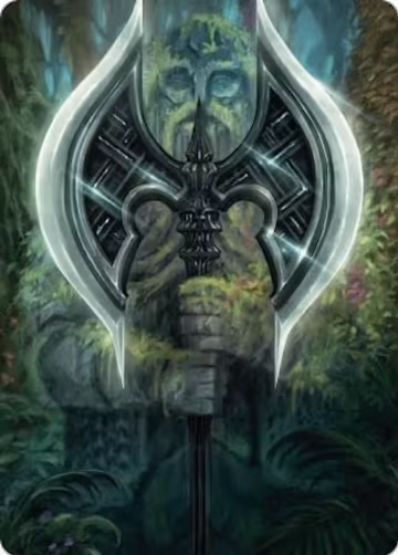 Leyline Axe Art Card (49/54) (49), Art Series: Foundations — Magic card price