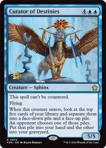 Curator of Destinies (34), Prerelease Cards — Magic card price