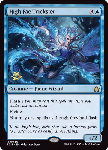 High Fae Trickster (40), Prerelease Cards — Magic card price
