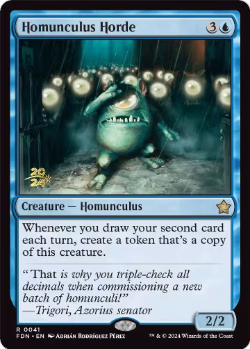 Homunculus Horde (41), Prerelease Cards — Magic card price