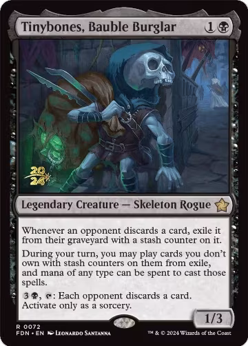 Tinybones, Bauble Burglar (72), Prerelease Cards — Magic card price