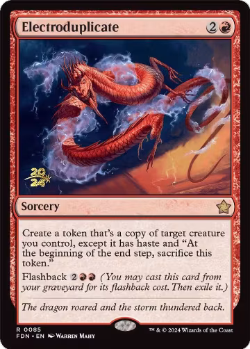 Electroduplicate (85), Prerelease Cards — Magic card price