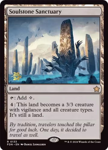 Soulstone Sanctuary (133), Prerelease Cards — Magic card price