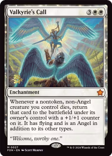 Valkyrie's Call (27), Prerelease Cards — Magic card price