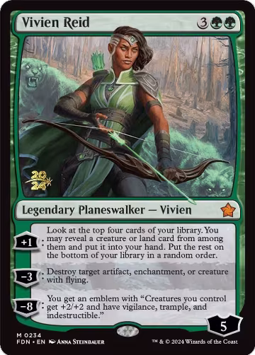 Vivien Reid (FDN) (234), Prerelease Cards — Magic card price