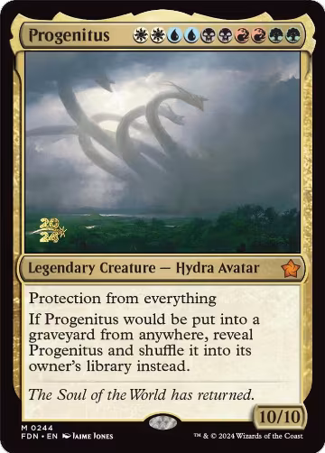 Progenitus (244), Prerelease Cards — Magic card price