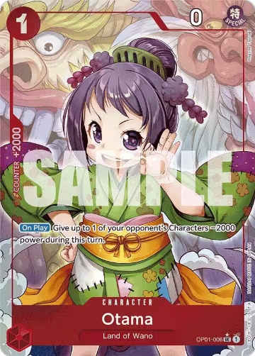 Otama (Full Art) (OP01-006), Premium Booster -The Best- — One Piece card price