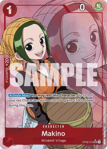 Makino (Full Art) (OP02-015), Premium Booster -The Best- — One Piece card price