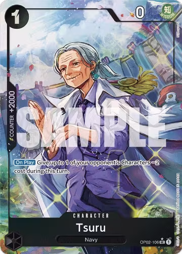 Tsuru (Full Art) (OP02-106), Premium Booster -The Best- — One Piece card price
