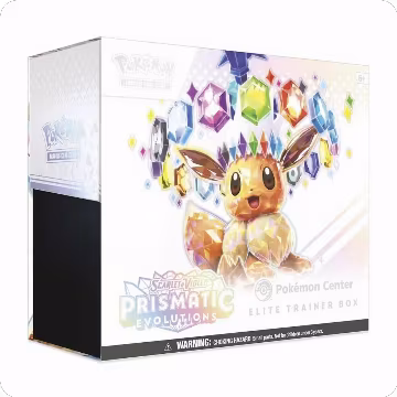 Prismatic Evolutions Pokemon Center Elite Trainer Box (Exclusive), Prismatic Evolutions — Pokémon sealed product price