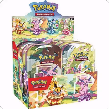 Prismatic Evolutions Mini Tin Display, Prismatic Evolutions — Pokémon sealed product price