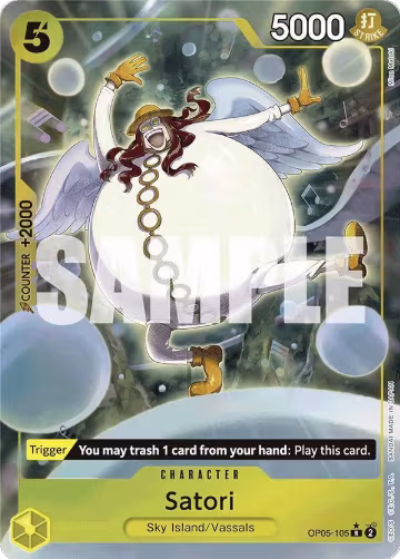 Satori (Full Art) (OP05-105), Premium Booster -The Best- — One Piece card price