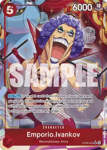 Emporio.Ivankov (Full Art) (OP06-003), Premium Booster -The Best- — One Piece card price