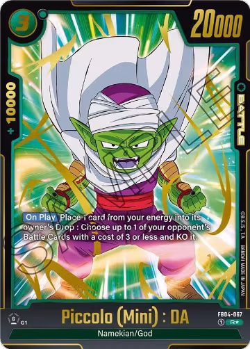 Piccolo (Mini) : DA (Alternate Art) (FB04-067), Ultra Limit — DB Fusion card price