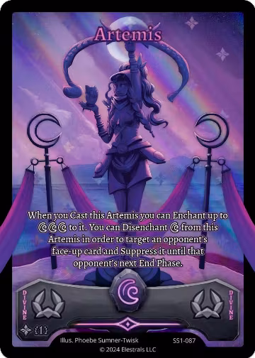 Artemis (SS1-87), Shattered Stars Chapter 1 [SS1] — Elestrals card price