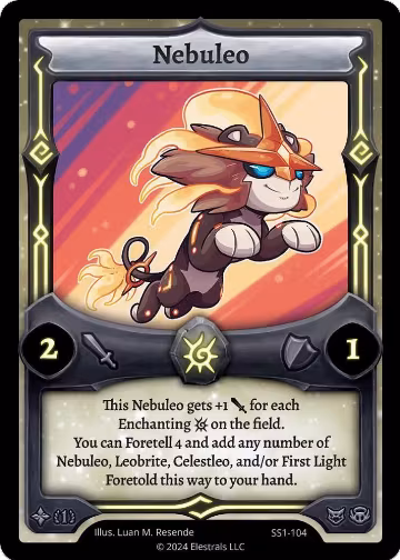 Nebuleo (SS1-104), Shattered Stars Chapter 1 [SS1] — Elestrals card price