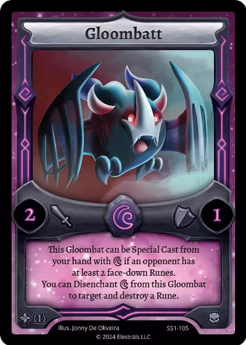 Gloombatt (SS1-105), Shattered Stars Chapter 1 [SS1] — Elestrals card price
