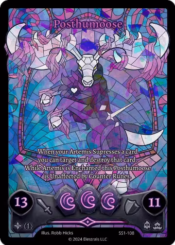 Posthumoose (SS1-108), Shattered Stars Chapter 1 [SS1] — Elestrals card price
