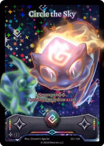 Circle the Sky (SS1-109) (SS1-109), Shattered Stars Chapter 1 [SS1] — Elestrals card price