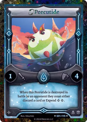 Porcutide (SS1-115), Shattered Stars Chapter 1 [SS1] — Elestrals card price
