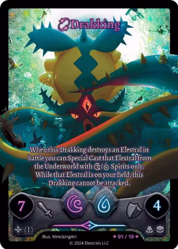 Drakking (Serialized) (/10), Shattered Stars Chapter 1 [SS1] — Elestrals card price