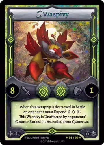 Waspivy (Serialized) (/99), Shattered Stars Chapter 1 [SS1] — Elestrals card price