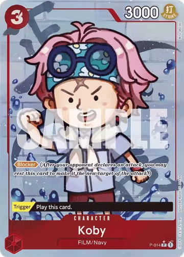 Koby (Full Art) (P-014), Premium Booster -The Best- — One Piece card price