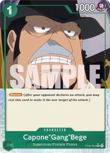 Capone"Gang"Bege (ST02-004) (Full Art) (ST02-004), Premium Booster -The Best- — One Piece card price